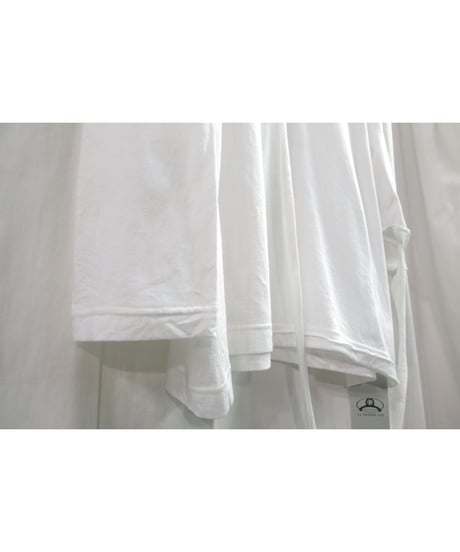 17ss yohji yamamoto pour homme 紐 ダメージ加工デザインカットソー（HD-T82-099）