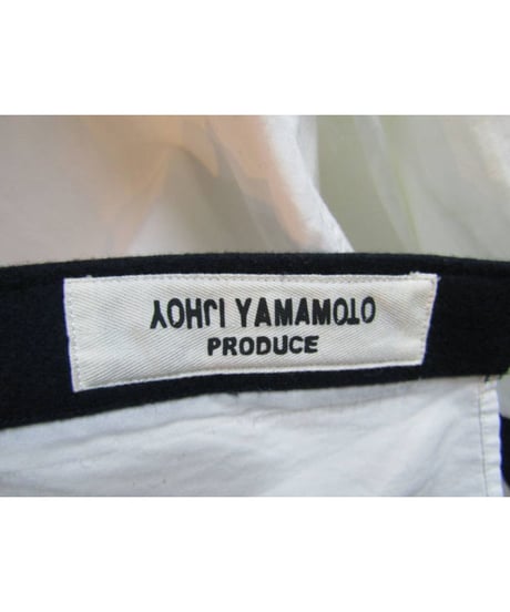 15aw yohji yamamoto pour homme ３枚襟デザインブラウス HY-B07-802
