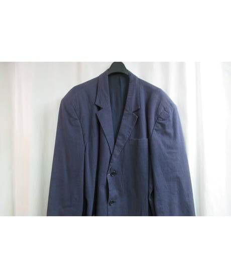 難あり レア 80's  yohji yamamoto pour homme vintage 紺 ビッグジャケット