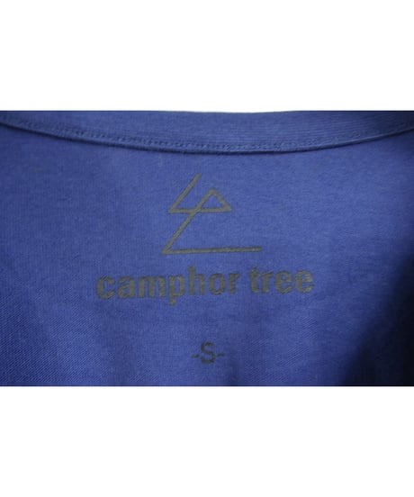 camphor tree 紺 裾レイヤードデザインカットソー S size