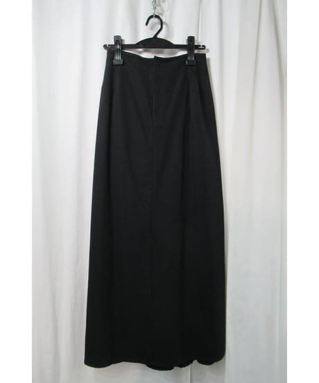 Y’s yohji yamamoto フロントギャザーデザイン ロングスカート（YY-S05-100）