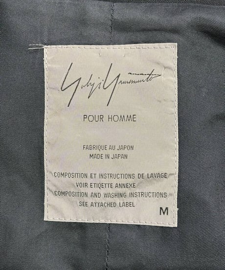 1994AW yohji yamamoto pour homme デザインベスト（HV-V13-199）