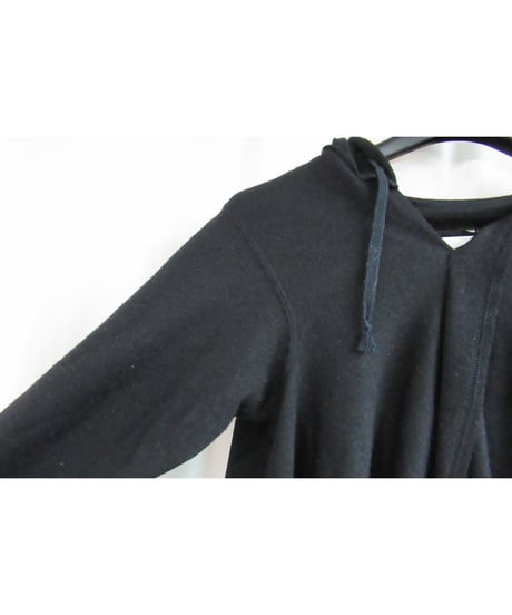 AD2009 COMME des GARCONS フード付 変形ショートプルオーバー GD-T017