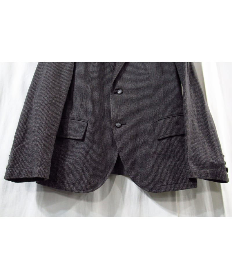 Y's for men グレー ストライプ ジャケット Y's for men グレー