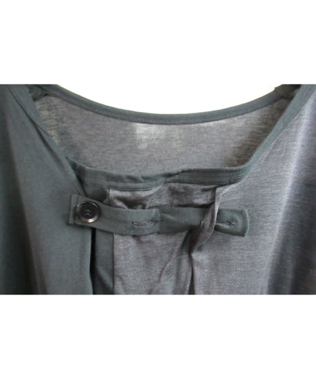 yohji yamamoto +noir ドルマンスリーブ 切替えデザインワンピース NO-T34-078