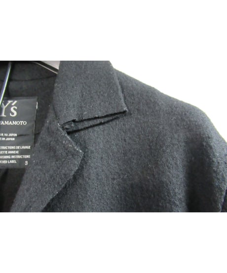 Y’s yohji yamamoto ボタンレスデザインジャケット YJ-T22-856