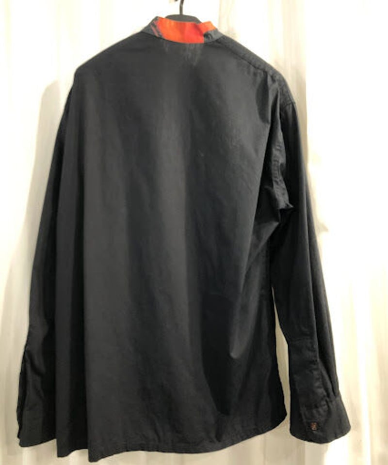 2016ss yohji yamamoto pourhomme スタンドカラーシャツ(HO-B