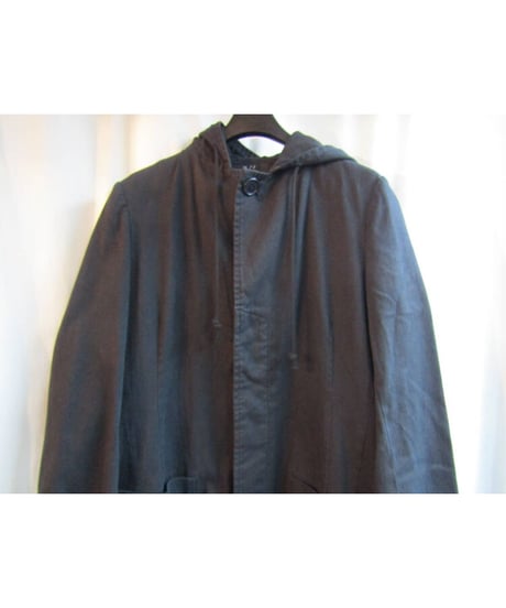 Y's yohji yamamoto フード付ロングジャケット YN-J08-012