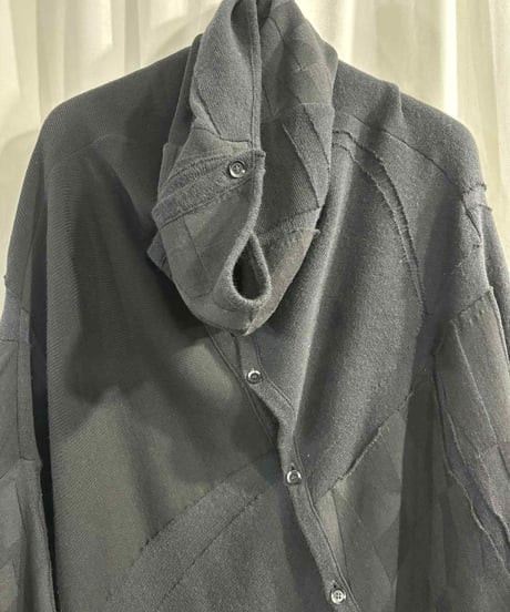 2018AW yohji yamamoto femme 変形ロングカーディガン（FV-T42-172）