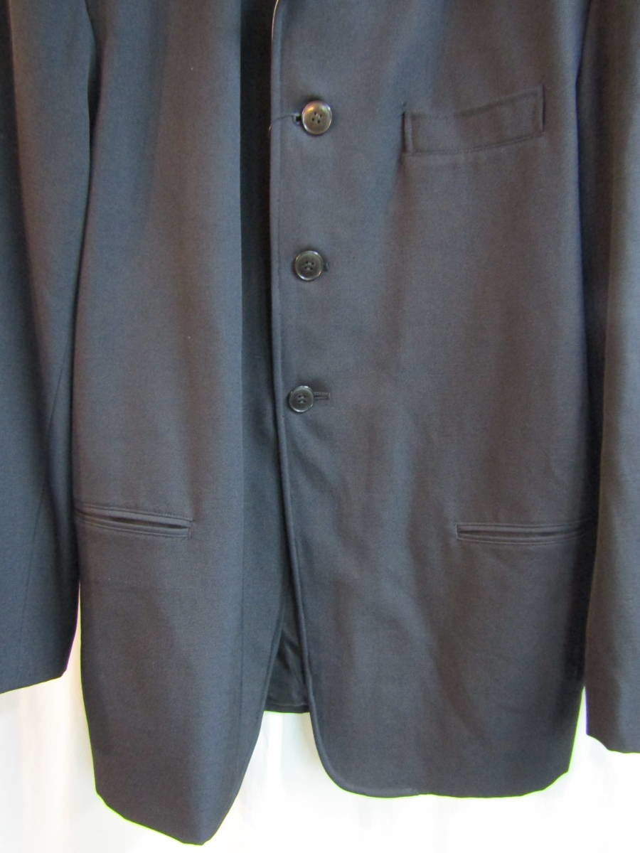 96aw yohji yamamoto pour homme vintage レザー切替デザイ