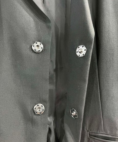 2019AW yohji yamamoto +NOIR バックフリルジャケット（NC-J16-132）