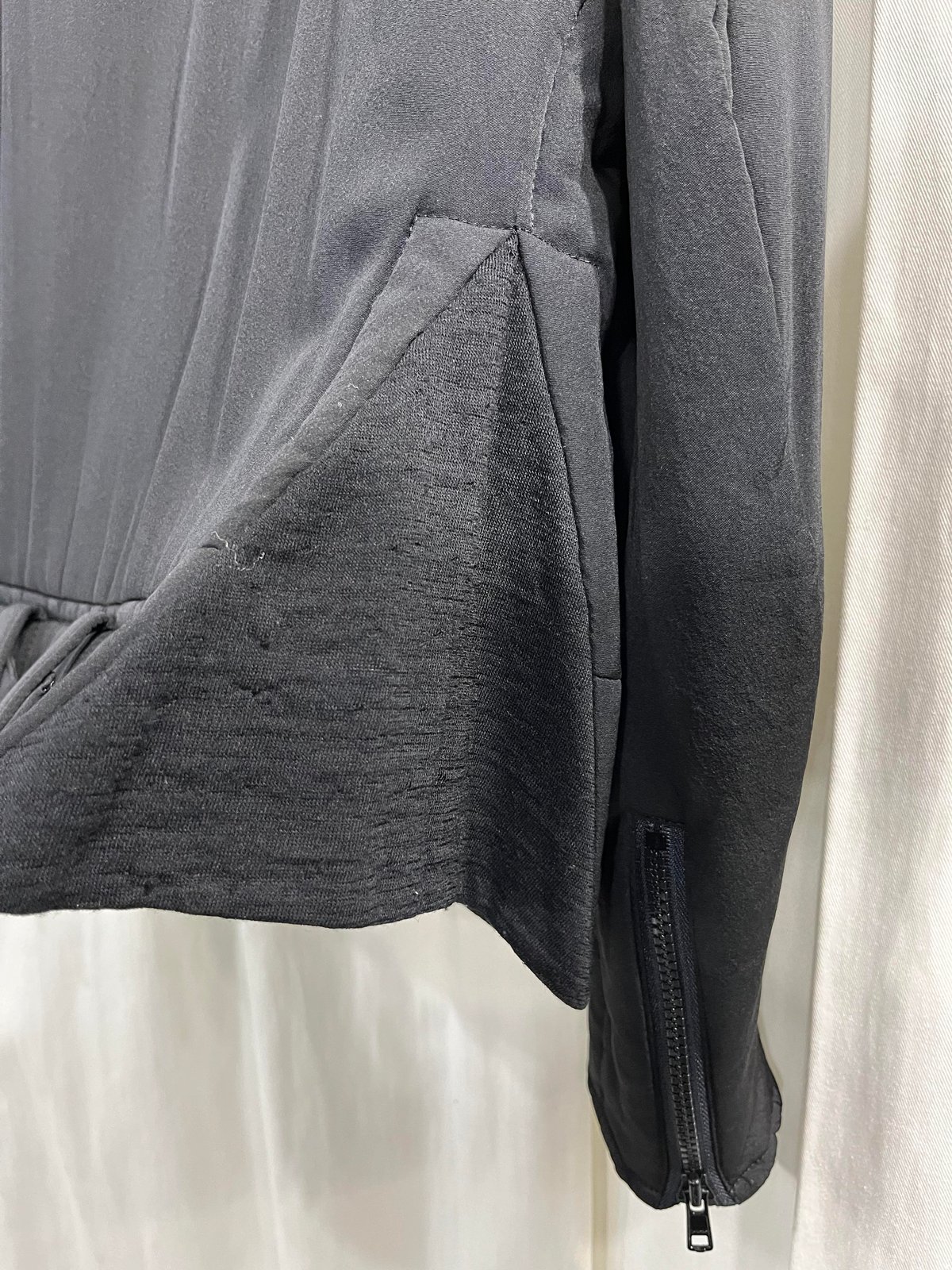 2002AW yohji yamamoto femme シルク ライダースジャケット(FM-J 2002AW yohji yamamoto femme シルク ライダースジャケット(FM-J