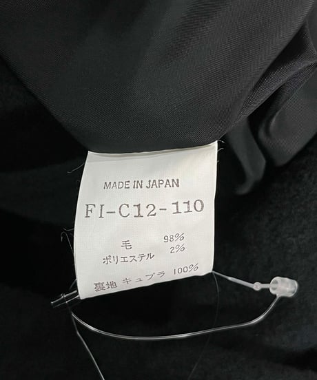 1997AW yohji yamamoto femme vintage スナップ釦 ロングコート（FI-C12-110）