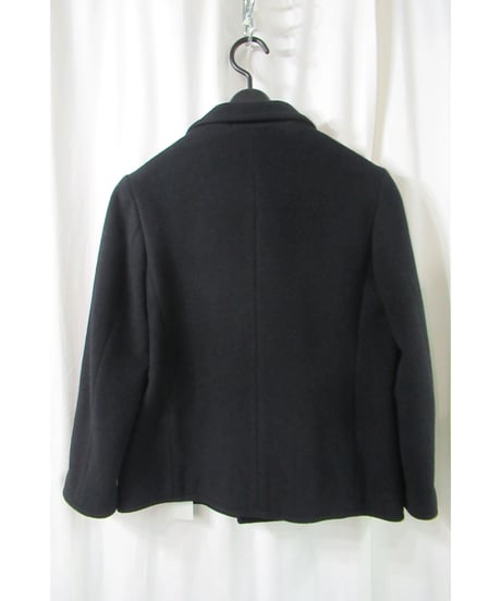 02aw yohji yamamoto femme フラノショートジャケット FM-J04-112