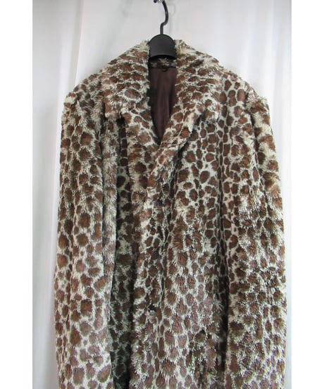 13aw yohji yamamoto pour homme  レオパードロングジャケット HQ-J61-912