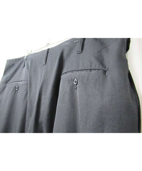 15aw yohji yamamoto pour homme ワイド クロップドパンツ（HY-P02-100）