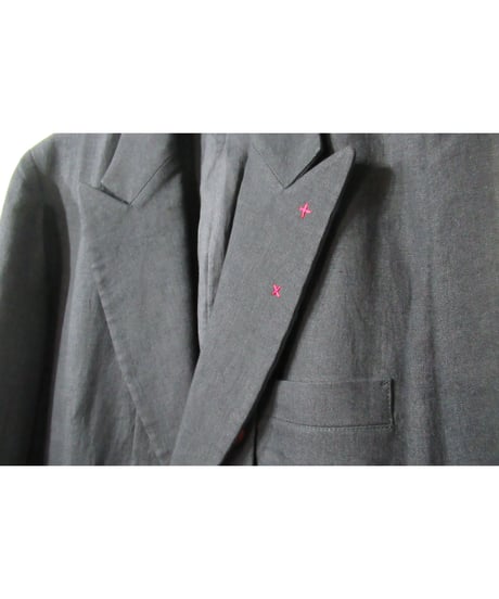 05ss yohji yamamoto pour homme 赤ボタンデザインジャケット（HY-J60-801/2）
