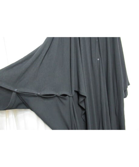 19ss yohji yamamoto pour homme マントデザイン 変形ロングカーディガン（HH-T69-986）