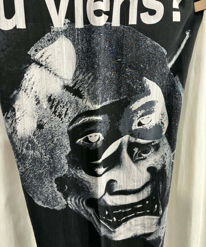 未使用 BLACK Scandal yohji yamamoto 般若プリント紐パンツ（HV-