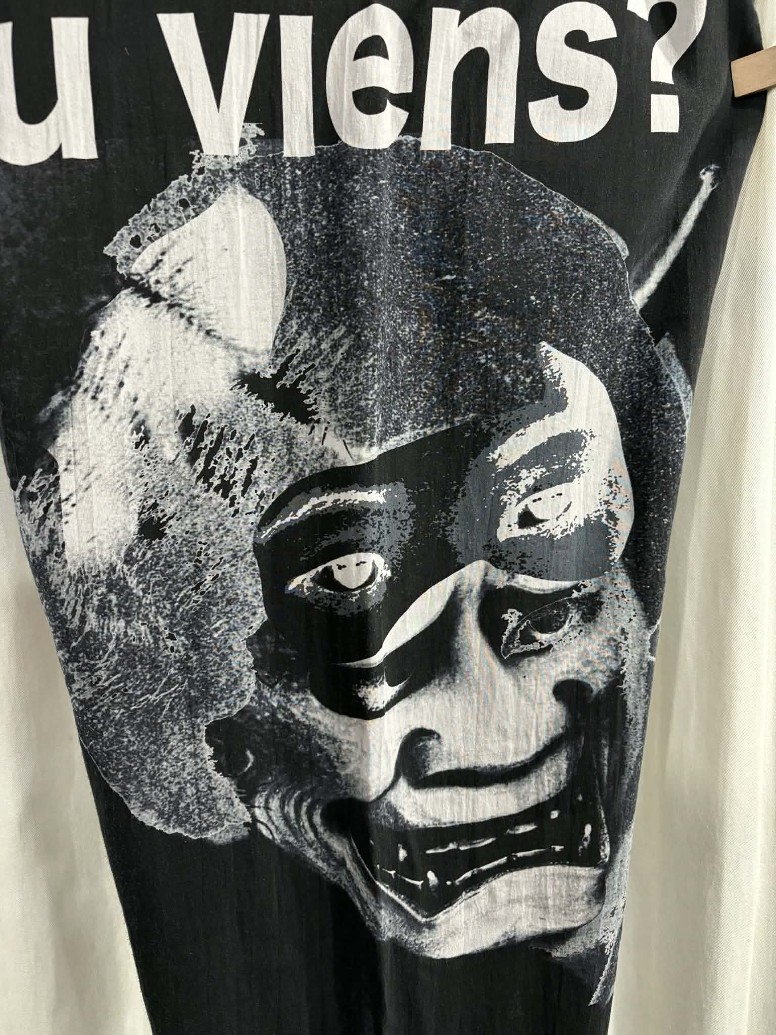 未使用 BLACK Scandal yohji yamamoto 般若プリント紐パンツ（HV-