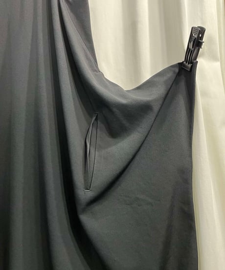 Y's yohji yamamoto ノ－スリーブ デザインワンピース（YE-D09-100）