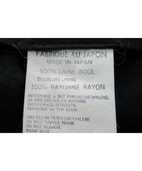 90’s Y’s for men yohji yamamoto vintage ２タック シンプルテーパードパンツ（MY-P01-100）