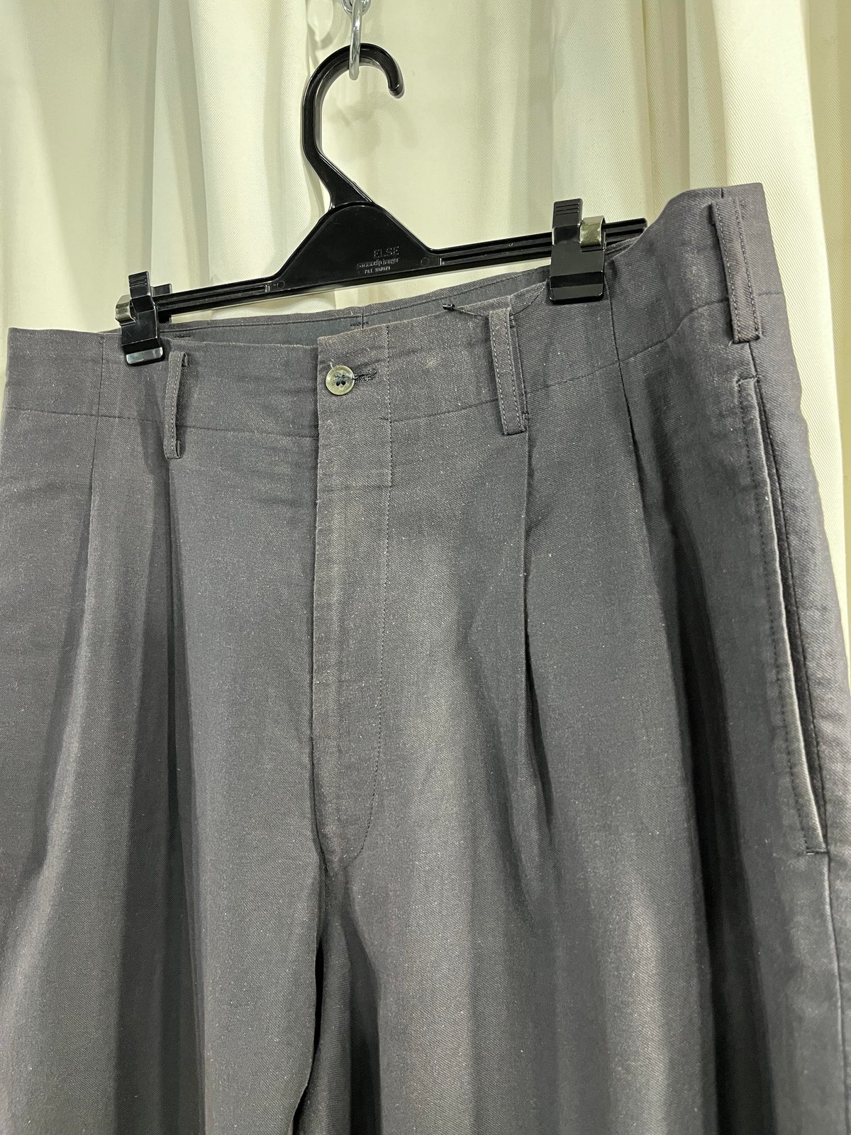 2000SS yohji yamamoto pour homme 2タックワイドパンツ（HB-