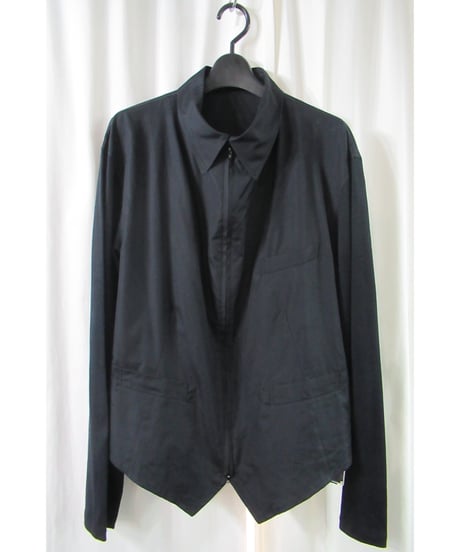 未使用 yohji yamamoto POUR HOMME スリーブ切替え スイングトップブラウス（HO-Y03-807）