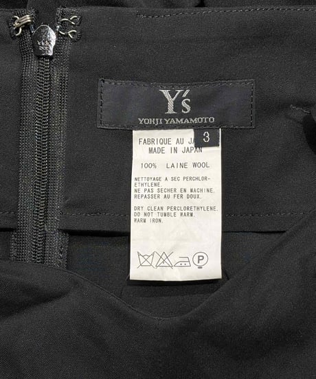 Y's yohji yamamoto ロングスカート（YH-S33-100）