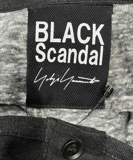BLACK Scandal yohji yamamoto 内田すずめ ロングカットソー（HN-T20-273）