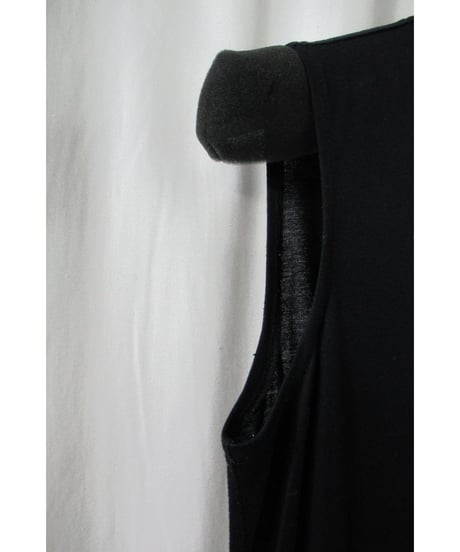 Y's yohji yamamoto カットソーシンプル切替ワンピース YC-T51-057
