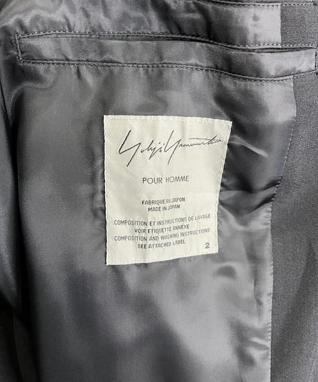 2016AW yohji yamamoto pour homme リエ フーテッドジャケット（HR-J20-129）