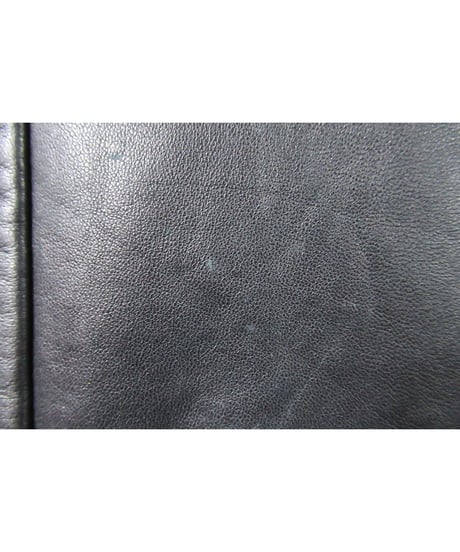 01aw yohji yamamoto pour homme レザー 半袖ブラウス（HX-B37-701）