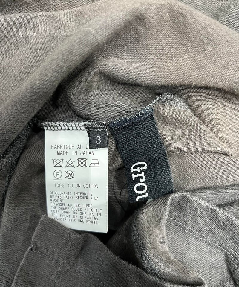 Ground Y yohji yamamoto ビッグTシャツ(GG-T14-040) | L Ground Y yohji yamamoto ビッグTシャツ(GG-T14-040) | L