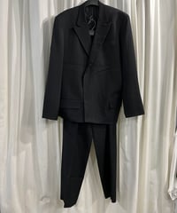 未使用 yohji yamamoto pour homme スナップ釦セットアップスーツ（H-ST-048xxx）