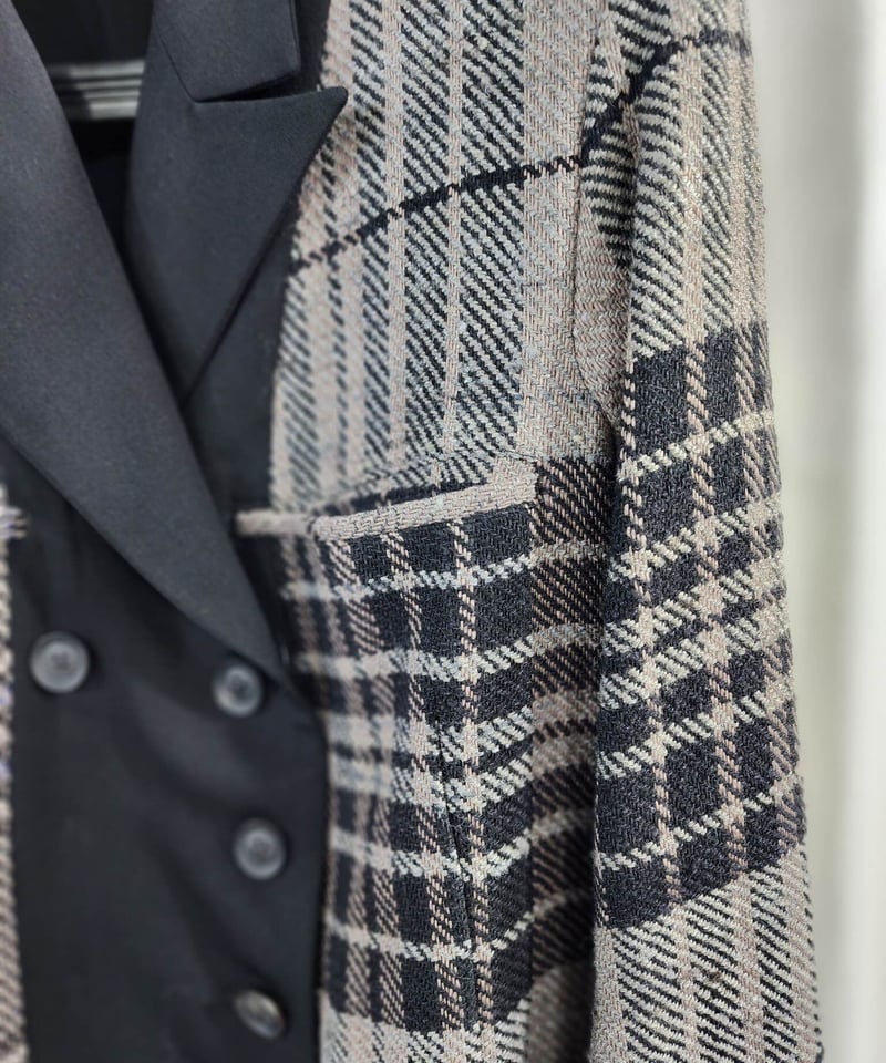 yohji yamamoto pour homme リバーシブル　ジャケット 00aw yohji yamamoto pour homme リバーシブル シンプル