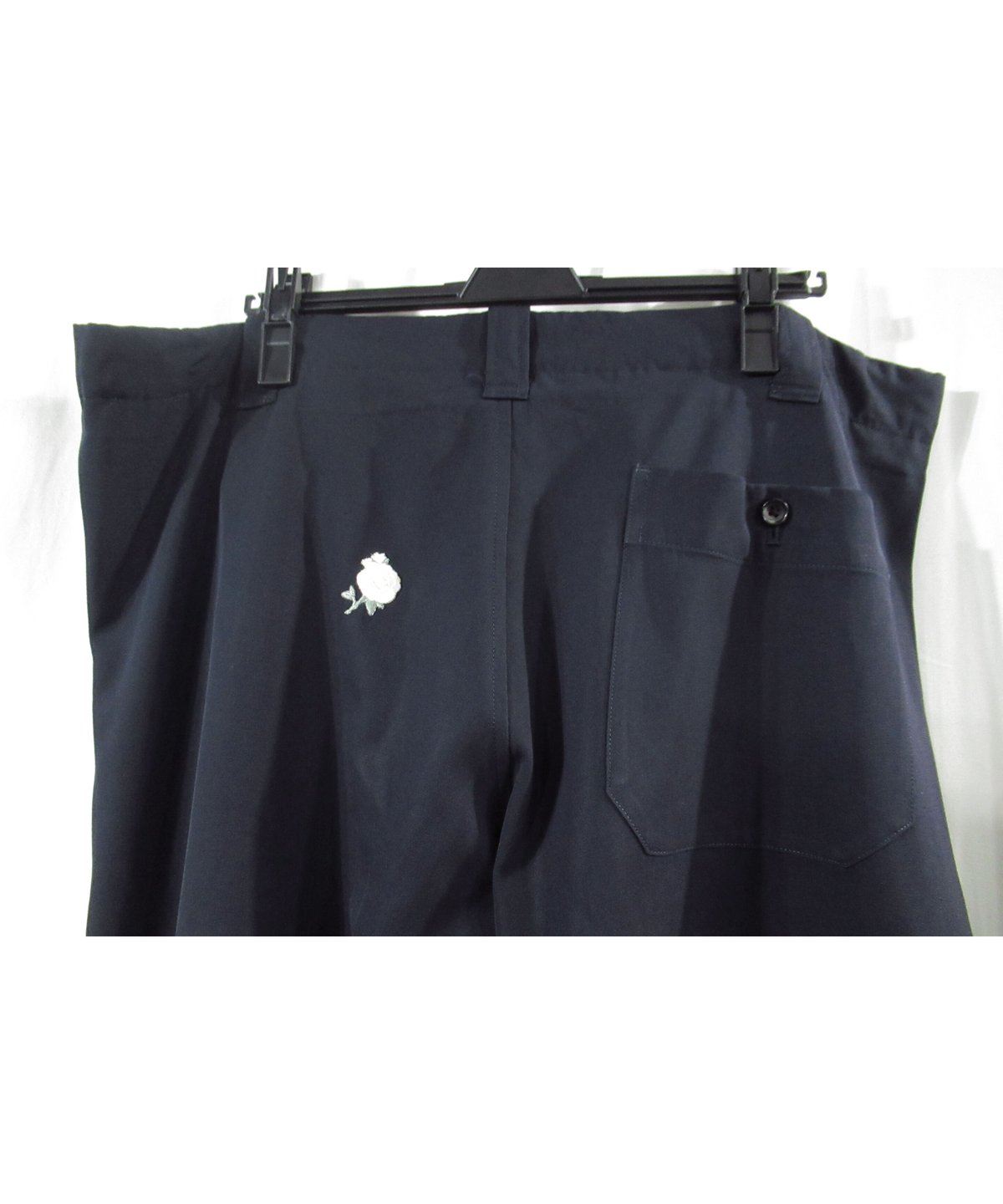 93ss yohji yamamoto pour homme vintage 刺繡デザイン 紺