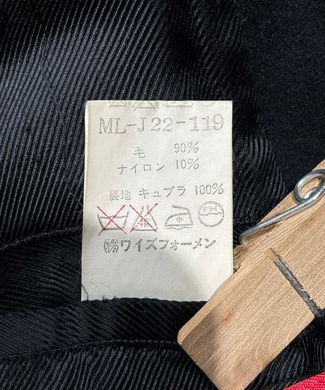 Y's for men 赤タグ yohji yamamoto ダブルジャケット（ML-J22-119）