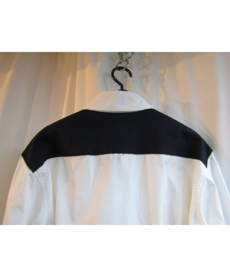 15aw yohji yamamoto pour homme ３枚襟デザインブラウス HY-B07-802