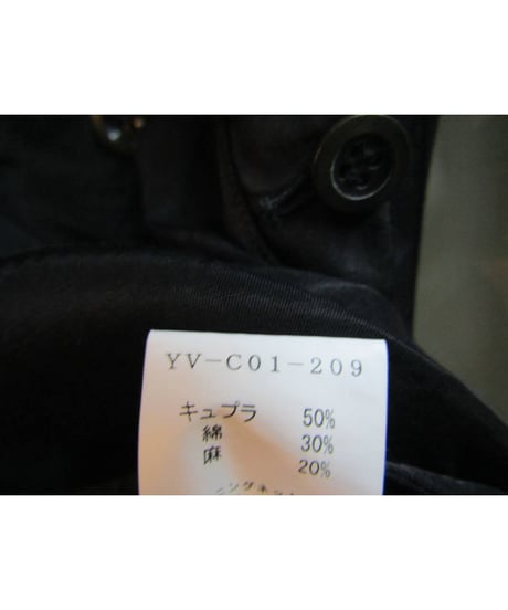 Y's yohji yamamoto ダブルロングトレンチコート YV-C01-209