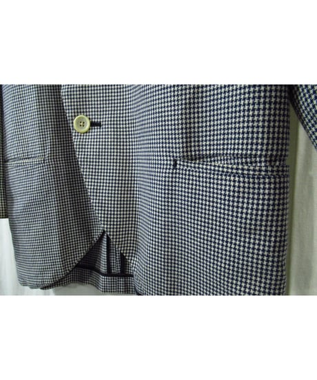 80’s yohji yamamoto pour homme vintage 千鳥格子 燕尾デザインジャケット（HJ-22）