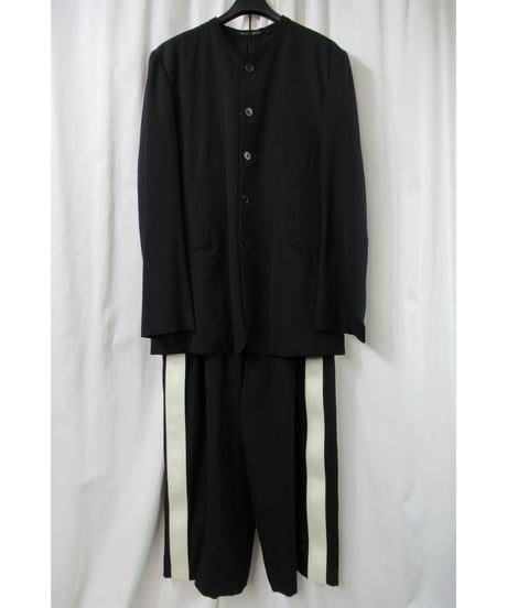 00ss yohji yamamoto pour homme アジアの不良 シートベルトセットアップ HB-J27-109