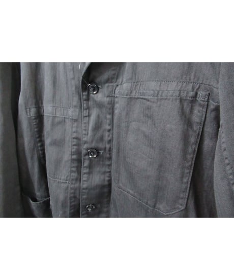 2017AW yohji yamamoto pour homme バックロゴプリント コットンブルゾン（HK-Y99-004）