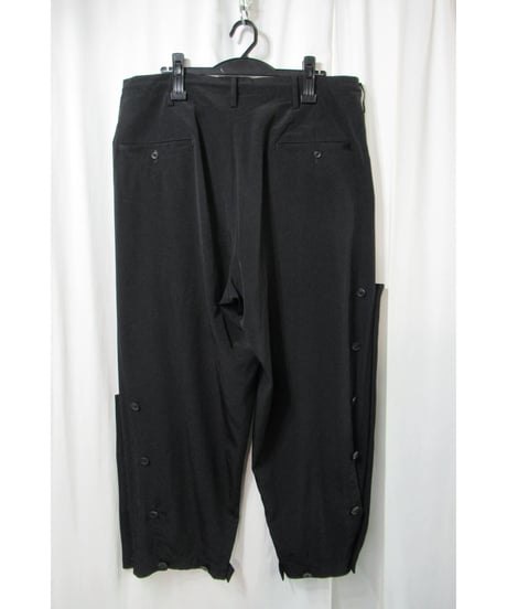 17ss yohji yamamoto pour homme  多釦 アシメリーデザインパンツ（HD-P60-500）