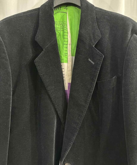 Y's yohji yamamoto ベロアジャケット（MX-J04-301）