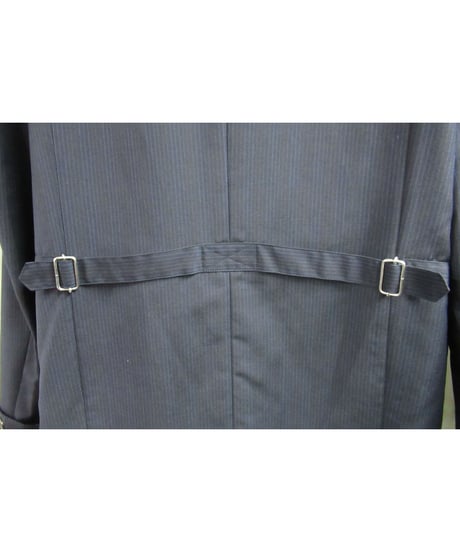 1987AW  yohji yamamoto pour homme vintage 紺 コサージュストライプセットアップ
