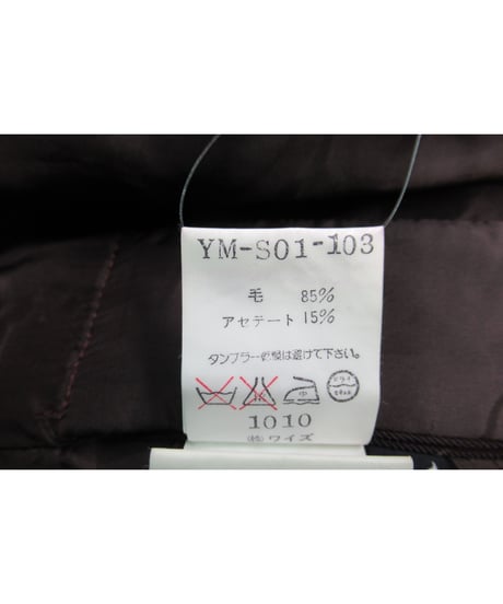 Y's yohji yamamoto ギャザープリーツスカート YM-S01-103