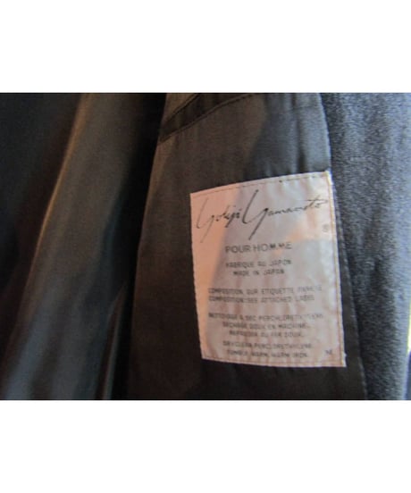 89aw yohji yamamoto pour homme vintage スポーツ ジャケット HJ-15