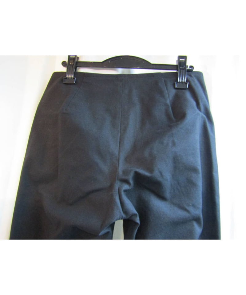 Y's yohji yamamoto 変形コットンパンツ Y's BORN PRODUCT] COTTON TWILL PANTS(XS Black): Y's｜THE