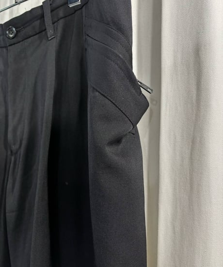2003SS yohji yamamoto pour homme デザインポケットパンツ（HQ-P25-100）